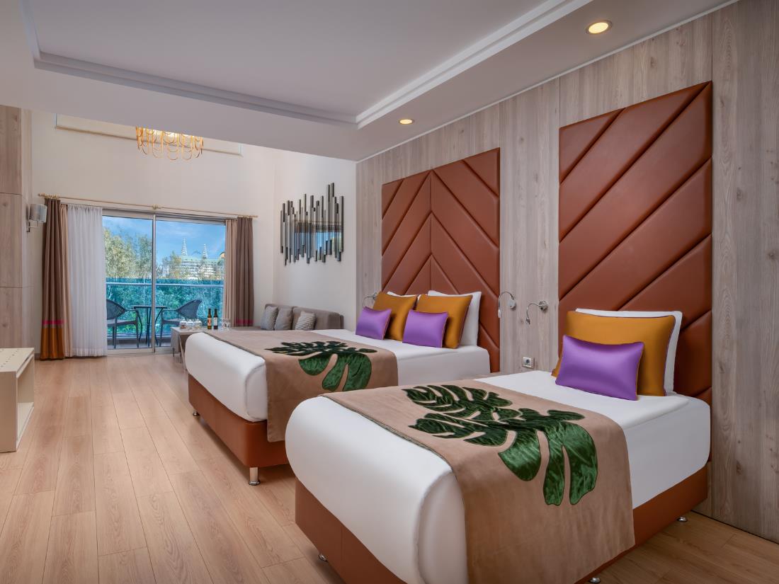Be Family Loft (Dublex Family Room) - Accommodation - Delphin Be Grand Resort